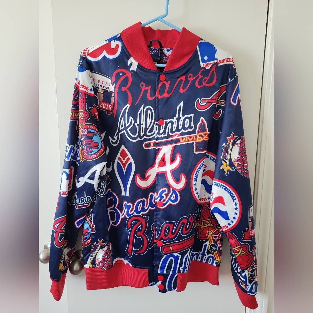 NWT Atlanta Braves Jacket XL